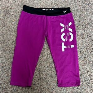 Women's Bold Purple Capris